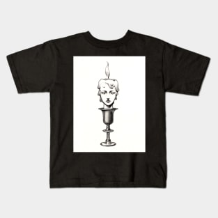 burning mind Kids T-Shirt